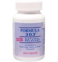 Dee Cee Laboratuvarları Formula 303 En Güçlü Tüm Doğal Rahat Tabletler, 250 Tabletler; Sore Kass, Passion Flower ve Valerian Roots için Magnezyum içeren tüm Doğal Rahatlamalar,