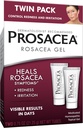 Prosacea - Face için Rosacea Tedavisi - Redness, Pimples ve Irritation - Fragrance Free - Twin Pack - Two 0.75oz Tubes (1.5oz Total)