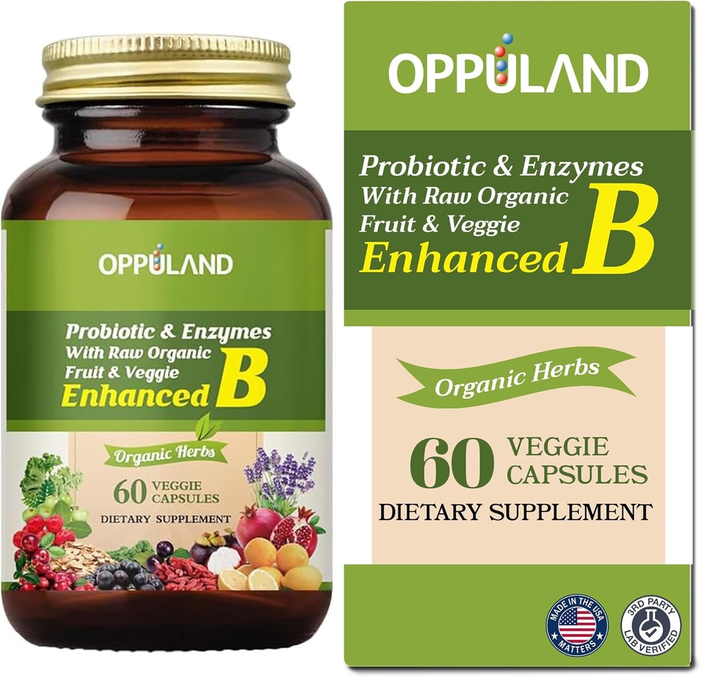 B Kompleks Vitamini B Supplement-Promotes Immune Health-60 Veggie Capsules