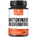 Nattokinase Supplement 3300 mg with Trans-Resveratrol - Immunity System, Sağlıklı Kalp ve Vücut Dengesi - 30 Hizmet