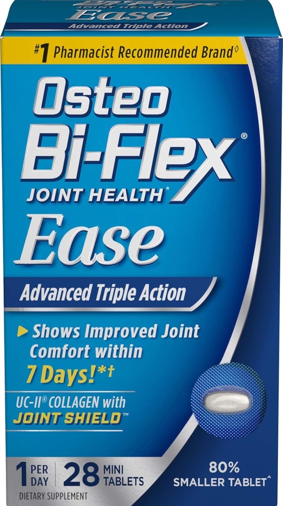 Osteo BiFlex One Per Day, Joint Health Ease, Advanced Triple Action, 28 Mini Tabletler