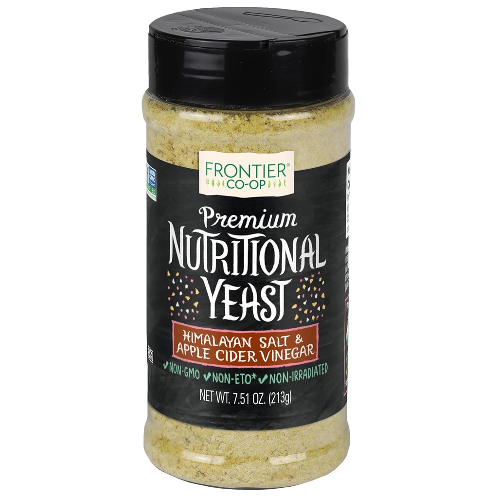 Frontier Co-op Himalaya Salt & Vinegar Beslenme B12 7.51 oz Vitamini ile En Az Ödev - Popcorn, Snacks, Pastalar ve Soup