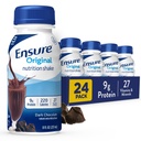 Orijinal Dark Chocolate Beslenme Shake | Küçük Meal Makyaj Shake | İçecek için Hazır | 9g protein, 27 Vitamin ve Mineraller | 8 fl oz - 24 Pack