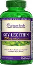 Puritan's Pride Soy Lecithin 1200 mg 250 Hızlı Yayın softgels
