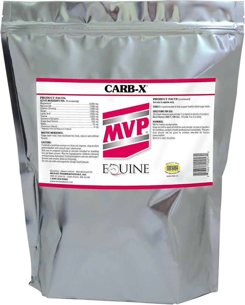 Med-Vet Pharmaceuticals Carb-X (10lb) Glucose Metabolism Desteği ...