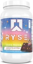 RYSE, Protein Tozu - Little Debbie Cosmic Brownie - 25g Whey Protein Isolate & Yoğun Fiber & MCTs - Low Carb, Low Sugar, Digestive-Friendly - 27 Hizmet / 2 lb Tuba