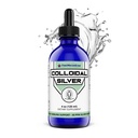 FWS Colloidal Silver, Liquid Silver Drops,% 99.99 Pure Silver, 4 oz Glass Şişe, 60 Hizmetler (2 Ay Supply), 50 ppm, Kolay ve Kolay Servisler için Yoğun