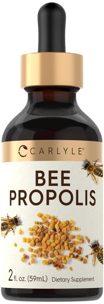 Carlyle Bee Propolis Tincture Drops | 2 Fl Oz | Sıvı Tür | Non-GMO, Gluten Free Supplement