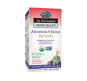 Life Dr. Formulaed Care and Focus for Kids, Supplement Sağlıklı Beyin Fonksiyonlarını Teşvik Ediyor, Organik Vahşi Blueberry, Pine Bark, Vitamin C, D ve Probiyotikler, 60 Sayı