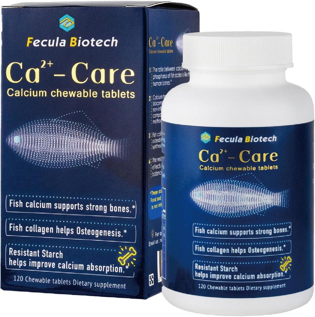 Doğal Balık Ölçeği All Ages | Bone Health and Muscle Supplement | Etkili Abvitamin, Güçlü Bones Influence | 120 Chewable Tablet