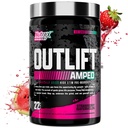 OUTLIFT Ampi Max Dosed Supreme STIM Pre Workout Toz 6G Citrulline, 3.2G Alanine, Alpha GPC, CognatiQ, Extreme Energy, Massive Pumps, Electrolytes (Strawberry Watermelon, 22 Hizmet)