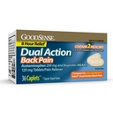 GoodSense Dual Action Acetaminophen ve Ibuprofen (NSAID) Tabletler, 250 mg/125 mg, Back Pain, 36 Count