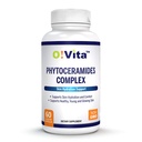 Phytoceramids Kompleksi, Skin Tamir ve Rejuvenation, Anti-Aging Support, Plant-derived Ceramids, C, B-6 ve B-12, 2Month Supply (60 Non-GMO Liquid Capsules)