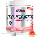EHP Laboratuvarları OxyShred Pre Workout Toz - L Glutamine & Acetyl L Carnitine, Energy Boost Drink - Juicy Watermelon, 60 Hizmetler