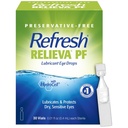 Relieva PF Lubricant Eye Drops for Kuru Eyes, Preservative-Free, 0.01 Fl Oz Single-Use Konteyners, 30 Count