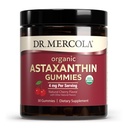 Dr. Mercola Organik Astaxanthin Gummies, 30 Hizmet (30 Gummies), 4 mg Per Servis, Diyet Supplement, Antioksi ve Immune Support, sertifikalı Organik, Non-GMOMOmmies,