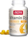 Jarrow Formulas D3 25 mcg, Diyetsel Tamam, Bone ve Ortak, Immune Health anduba Metabolism için Destek, 100 Softgels, 100 Day Supply
