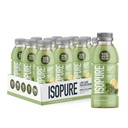 Isopure Zero Carb 32g Clear Protein Ready-to-Drink, Whey proteini Isolate, Green Tea, 12 Pack (Packating May Vary)
