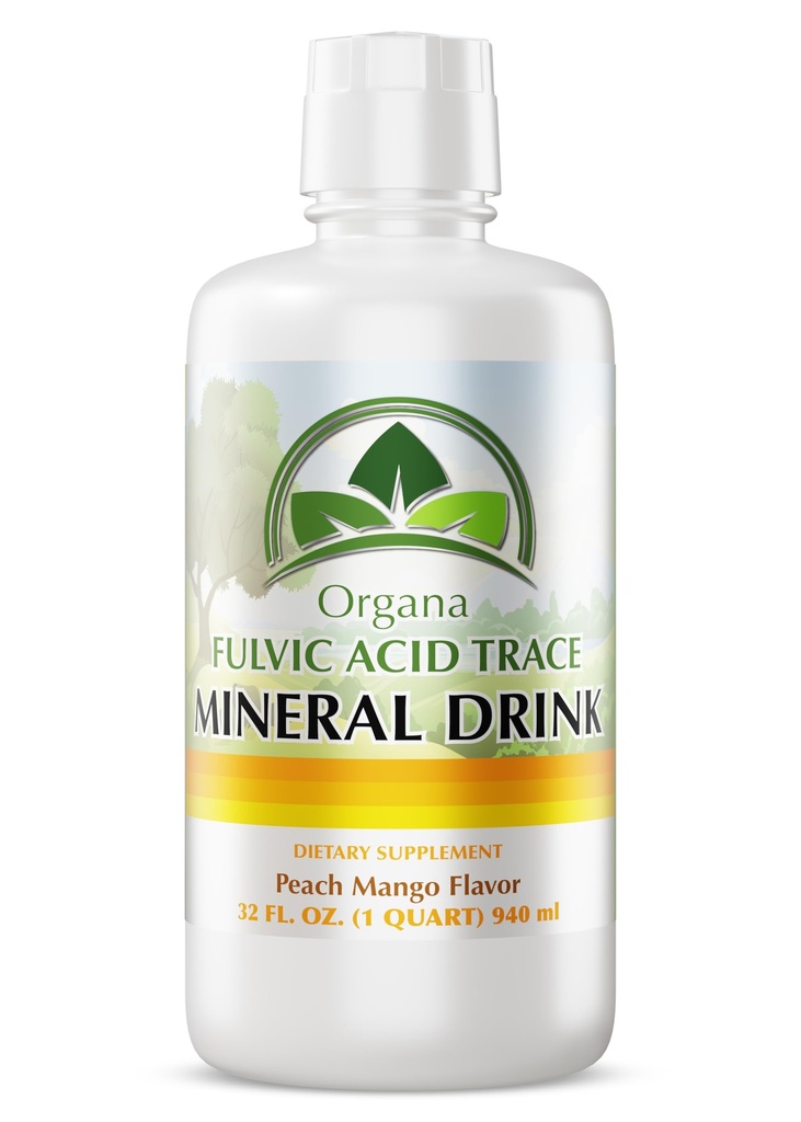Organa Trace Mineralleri - Sıvı Koloidal Mineraller Supplements - Bitki Maksimum Aborpsiyon için Türlenmiş - Sağlık için Koloidal Mineraller - 32 Ounces