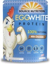 1 lb Yumurta Beyaz Protein Toz Kaynağı Beslenme - 25 Grams Protein, Lean Kas, Süt Free - Süt Çikolatası