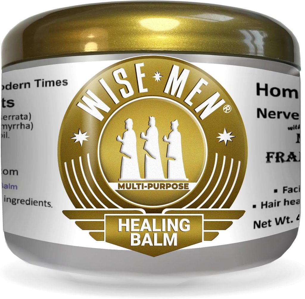 Bilge Erkekler Balm'ı Myrrh ve Frankincense Essential Oils for Neuropati, Scia ve Nerve Pain Masaj ve Skin Moisturing