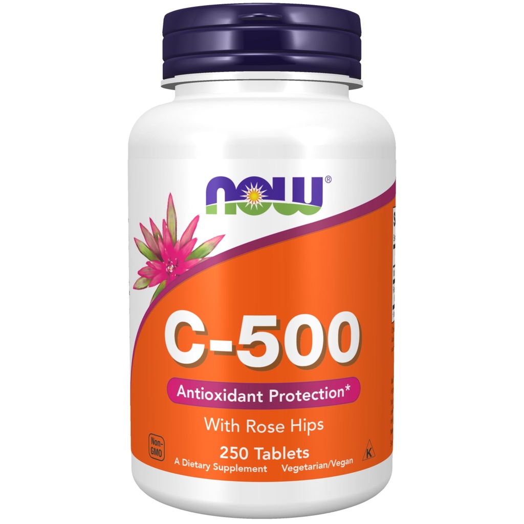 Şimdi Tamamlar, Rose Hips ile C-500 Vitamini, Antioksi Koruma*, 250 Tablet