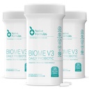 Yerli Formulaler Biyome V3 Probiyotik, Prebiyotik, & Fulvic Minerals Supplements - 35 Milyar CFU - 6 Strains - 180 Vegan Capsules - Women & Men - FSUNAP Dostu Destekler Digestive, Immune & Gut Health