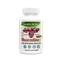 ABD Muscadine Quercetin, Ellagic Asit, Resveratrol, Myricetin, Kaempferol & BioPerine - Time release Capsules for Ekstra Bioavailability - Vegan - GMO - Gluten Free - Made in USA