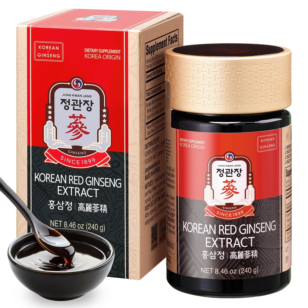 CheongKwanJang [Korean Red Panax Reality Ekstra Kuvvet, Enerji Boost, Performans, Boost Immune System, Stamina, Blood Circulation and mental Health Support, Memory, Verimlilik - 240g
