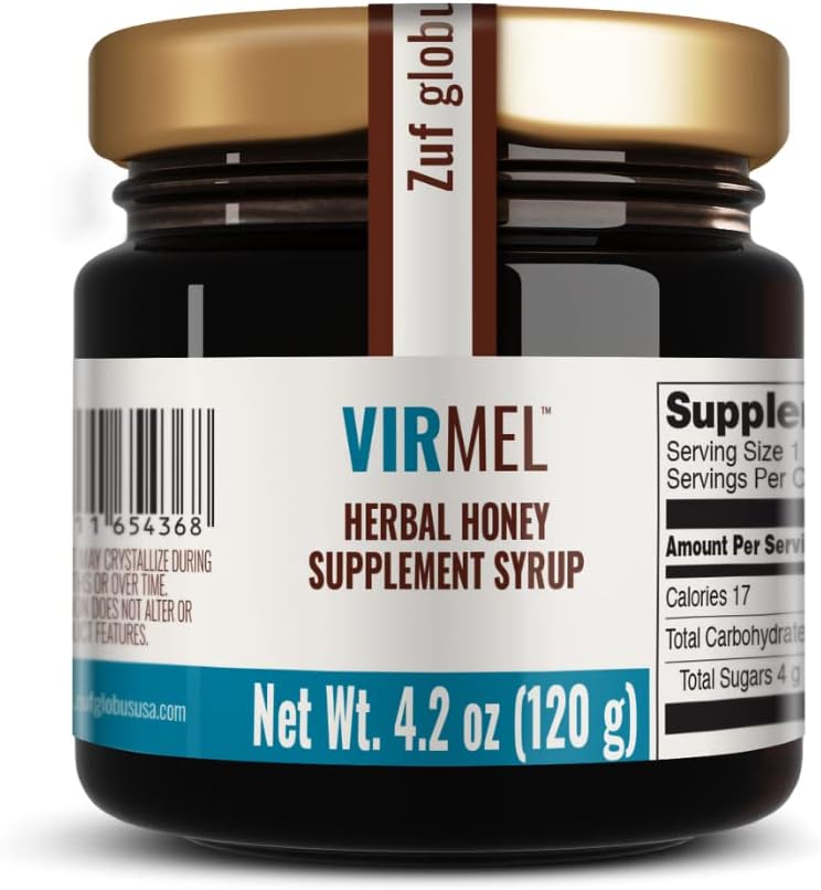 Zuf Globus: VirMEL | Sağlıklı Immune Cevap Destek | Tüm Doğal | Honey Supplement | Botanikler