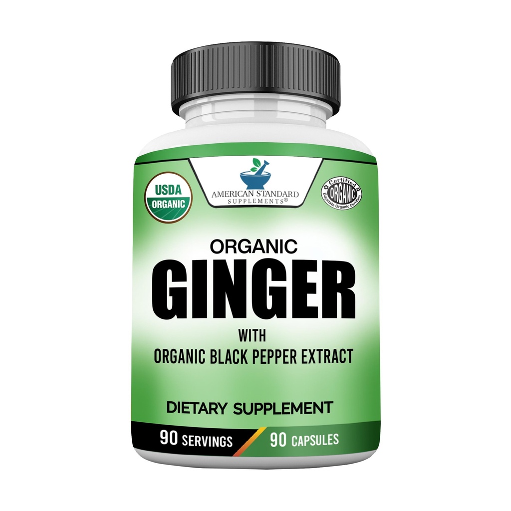 American Standard Supplements Organik Black Pepper Extract, Vegan, Gluten Free, Non-GMO, 90 Capsules, 90 Hizmetler