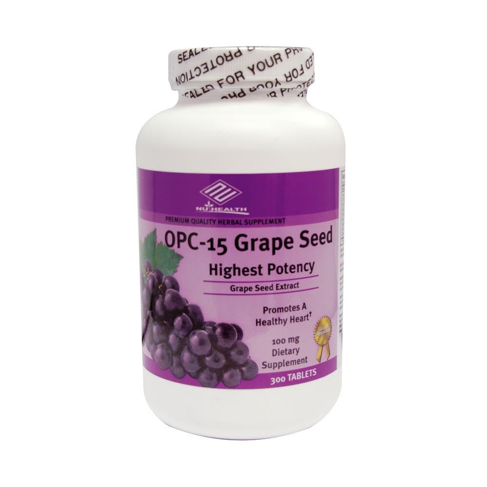 OPC-15 Grape Tohum 100 mg, 300 Tabs, Anti-oksi İyi Ürün