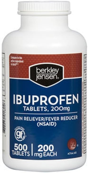 Üyeler Mark Berkley Jensen Ibuprofen Tabletleri, 500 ct., 200 mg