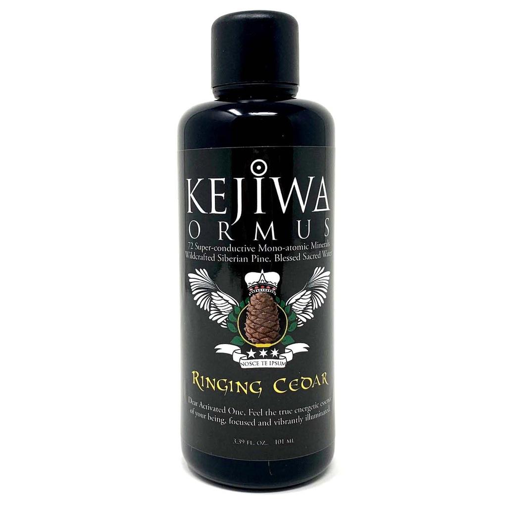 Kejiwa CEDAR Ormus: Sibirya Pine Mono-atomik Ormus Mineralleri Üçüncü Göz Aktivasyonu, Vitality & Energy Support 3.4 fl oz
