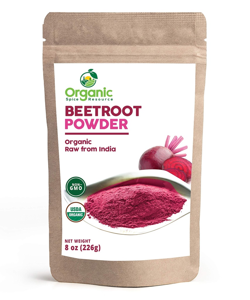 Organik Arıt Kök Toz | 8 oz veya 226g | USDA Organik Onaylanmış, Ham ve GMO | Nitrik Çimento Sistemleri, Stamina ve Circulation | Vegan |% 100 Raw from India, by SHOPOSR (8oz)