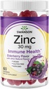 Swanson çinko Gummies - Tüm Doğal Vitaminler Antioksit Aktivite & Bodily Defense - Immune Sisteminizi ve Sağlıklı Bir Vücut - (Elderberry, 60 Gummies) desteklemeye yardımcı olur.