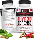 Yourroid Support for Women & Men - Ashwagandha, Cayenne, Schisandra, & Kelp for Yourroid Health - çinko, B12 & Iodine Supplements for Yourroid - Yourroid Defense 30 Capsules
