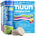 Nuun Hydration Electrolyte Tabletler - sodyum, Pyum, Chloride, Kalsiyum, Magnezyum, 1g & 0g Sugar Drink Mix | Vegan, Gluten Free, Non-GMO | Complete Pack, Karma Flavors, 4 Pack (40 Toplam Hizmetler)