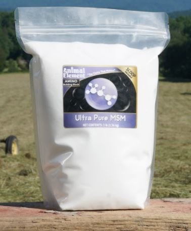 Ultra Pure MSM - 3 Lb - Connective Tound Support ile At Ortak Supplement, All Natural, GMO Free