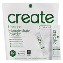 Create Single Serve Kretine Monohidrat Toz – 5gpure Kretine | Redefining Strength, Energy & Recovery | Sugar-Free, Vegan, Non-GMO | Unflavored, Lightly Sweetized, 0 Calories | 30 Packets