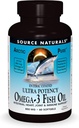 Source Naturals ArcticPure Omega-3 Fish Oil 850mg Ultra Potency EPA + DHA For Heart, Ortak, Beyin & Immune Health - Enteric cover For Hassas Stomachs - 60 Softgels