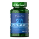 Puritan's Pride Non-GMO Soy Isoflavones 750 mg, Dietary Supplement with Active Daidzein, Genistein ve Glycitein Supports Menopause and Hot Flashes, 120 Hızlı Yayın Kapsülleri