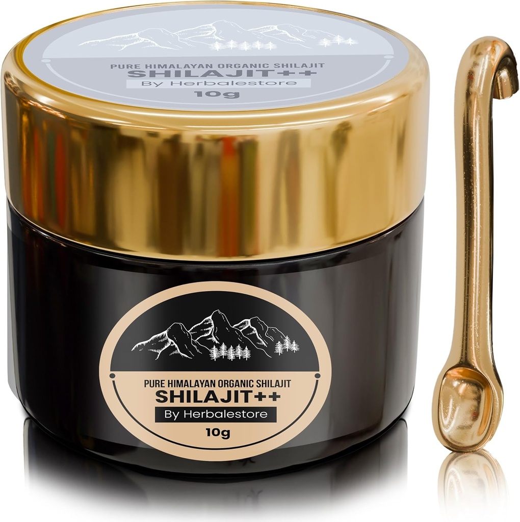 shilajit++ Pure Himalaya Shilajit Wear 10g | 600 mg Potency, Shilajit Pure Himalaya Organik- Pure Shilajit for Women |Shilajit for Energy | Himalaya Shilajit for Men