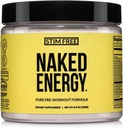 NAKED Energy – Stim Free Pre Workout Caffeine Free, for Men and Women, Vegan Friendly, No Artificial Sweeteners, Colors or Flavors – 50 Servings