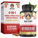 Eski Bliss Berberine HCL 1200 mg ile Ceylon Cinnamon, Bitter Melon ve Yeşil Çay Ekstraksiyonu - 120 Capsules