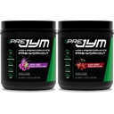 Pre JYM Grape Candy Pre Workout Toz 30 Hizmet & Black Cherry Flavor 30 Servisler