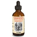 Organik Graviola Sıvı Soursop 4 oz Wildcrafted Tincture (Annona Muricata) : Immune System ATM (4oz)