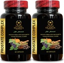 Prostate Complex All Natural - Prostate Vitamins, Prostate Defense Supplements for Men, Nettle Extract, Prostate Support Supplement for Men - 2 Bottles 120 Capsules