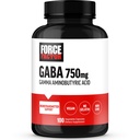 Force Factor GABA 750 mg Capsules, GABA Supplement to Support Calm, Relaxation, Sleep, & Focus, Neurotransmitter Support, Vegan, Non-GMO, 100 GABA Capsules