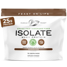 Kasır Çölü-Fed Whey Protein Isolate, Tüm Doğal Hormonlar Ücretsiz Pasture Geçici, Erkekler ve Kadınlar için Protein Toz, Temiz, Gluten-Free, Delicious Isolate Protein -, 5lb